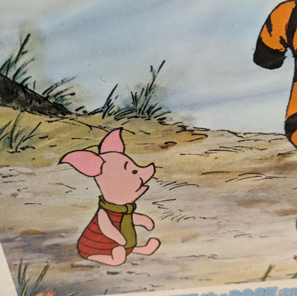Winnie the Pooh and Tigger Too Poster 11x14 1974 - Picture 4 of 7